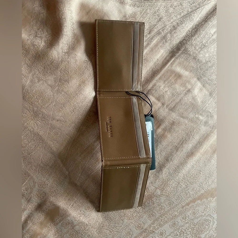 Ted Baker Natural Folded Cardholder